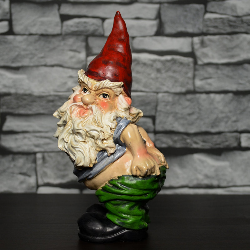 Gholson Cheeky Garden Gnome Fairy Garden