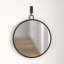 Stopwatch Round Accent Mirror - 30"W x 30"H - Black-226658572-143199858-143199859