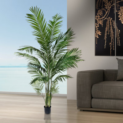 42'' Faux Palm Tree in Pot