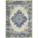 Burnie Oriental Blue/Ivory Area Rug