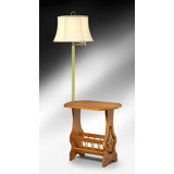 Millersburg 59'' Light Oak Task Floor Lamp
