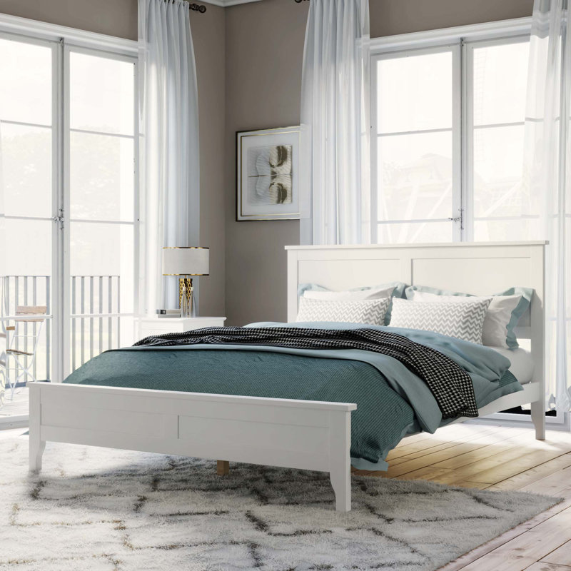 Lit plateforme double Modern