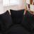 55.1" Oversized Round Bean Bag Chair for Adults, Plush Faux Fur Lounge Chair, Large Comfy Bean Bag with Compressed Foam Filling, Cozy Reading & Gaming Floor Chair for Bedroom & Living Room-1900930172-1900930169