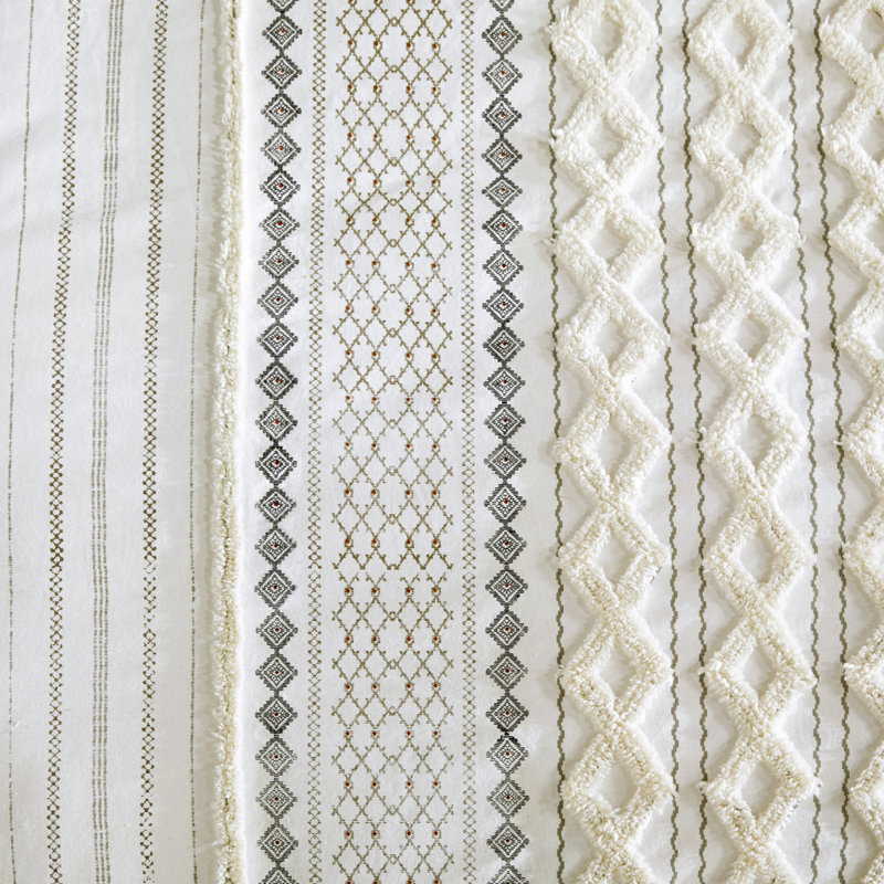 Soft Cotton Full Queen Bedding Sets, Chenille Modern Home Bedroom Decor