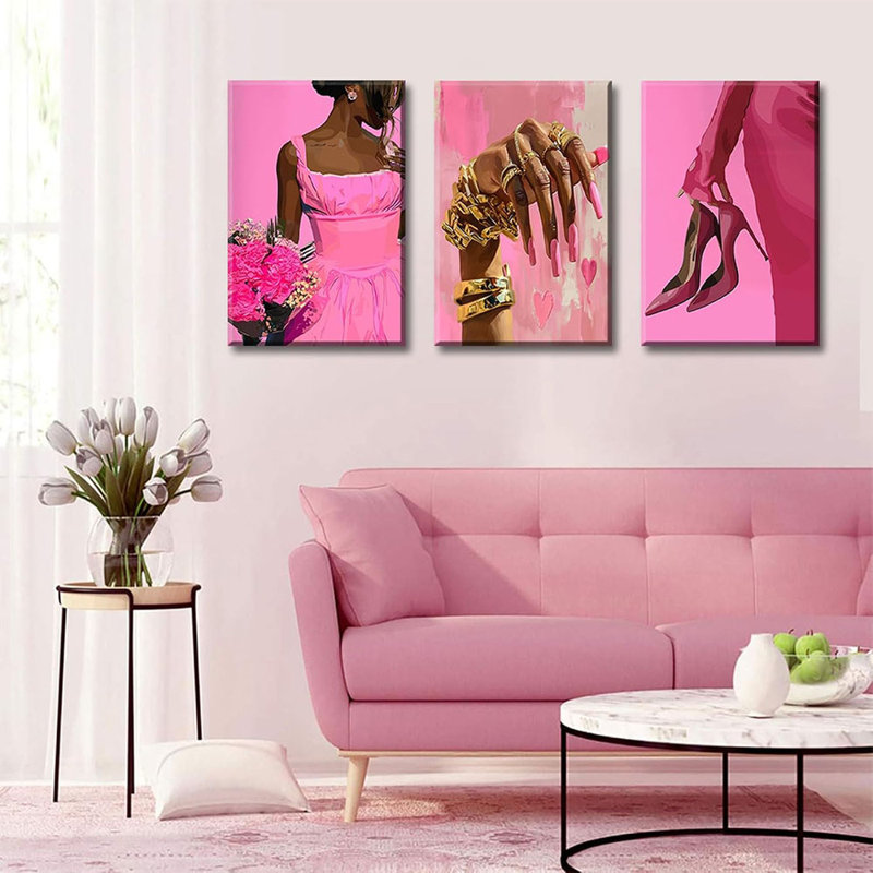 3 Piece Wrapped Canvas Set