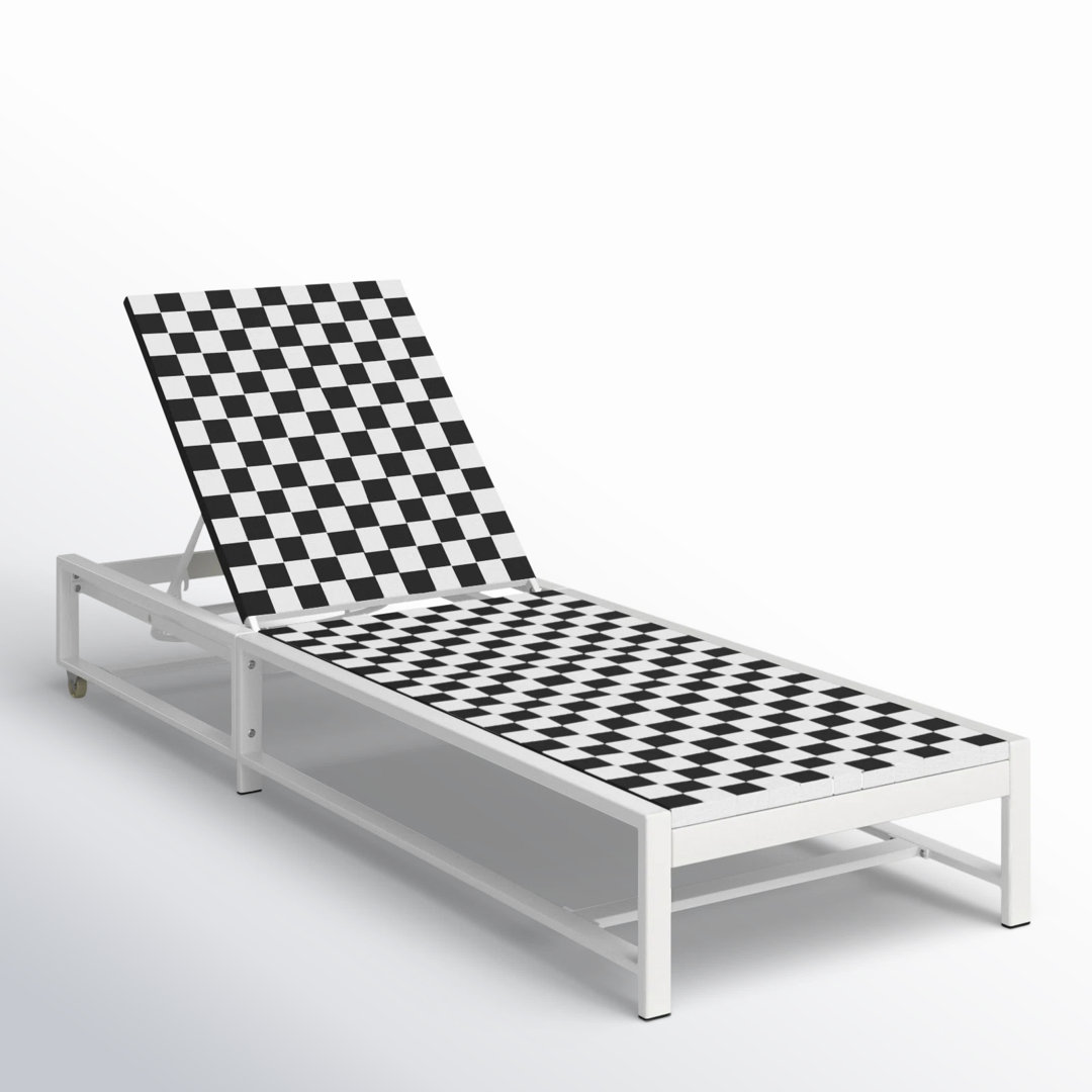 Bosley Outdoor Metal Chaise Lounge AllModern