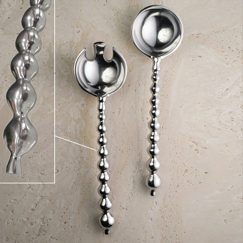 Boyko Stainless Steel Salad Servers
