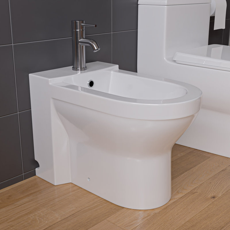 Bidet à fixation au sol 15,33 "