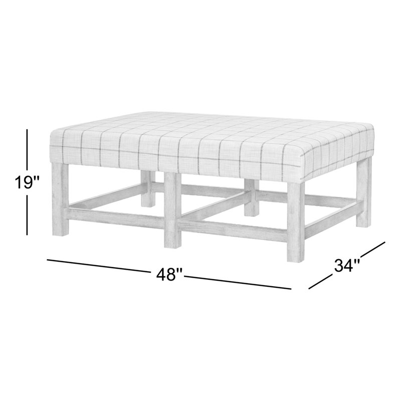 Table basse rembourrée Country Living