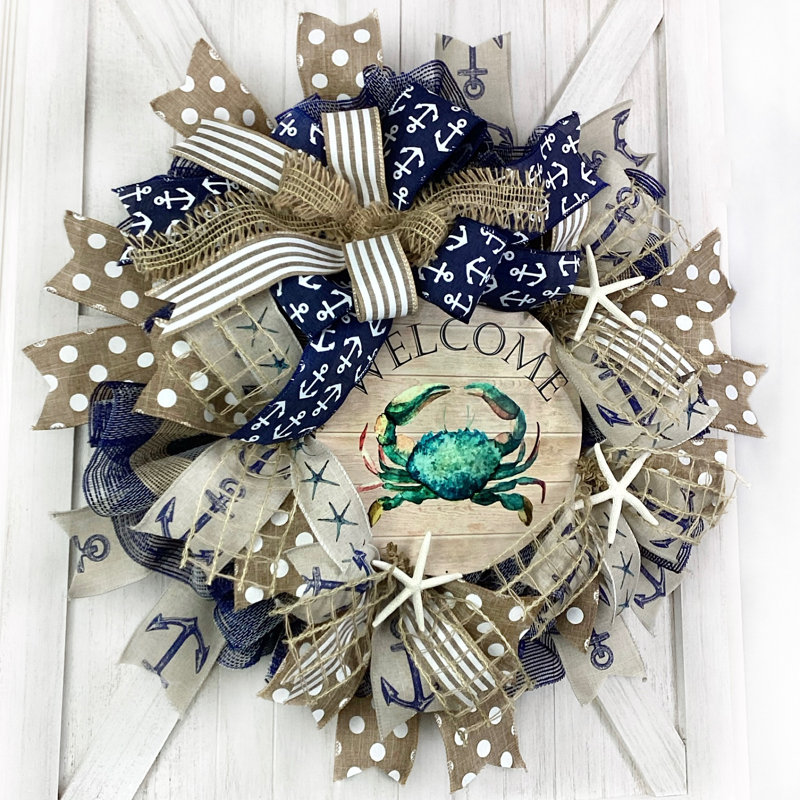 Handcrafted Faux 18'' Wreath