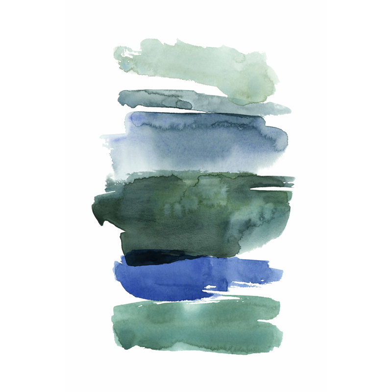 Swatches Of Sea I, H 30 po x l 20 po