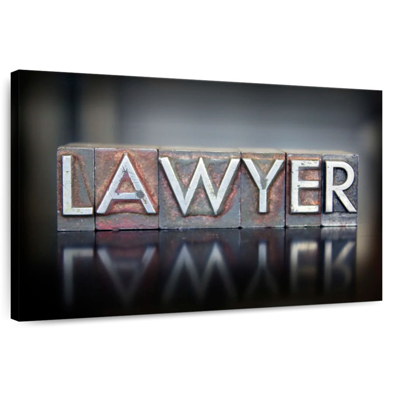 Alcaraz Lawyer, typographie, H 32 po x l 48 po
