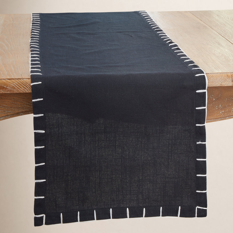 Anetta Table Runnner, Black