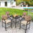 Abdulhameed Square 4 - Person 81cm Long Bar Height Dining Set