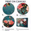 Fleur de pommier bleu et rose I - décoration murale fleur de pommier-1180447794-1180447757