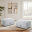 37.79cm Wide Rectangle No Pattern Footstool Ottoman with Storage-1329134946