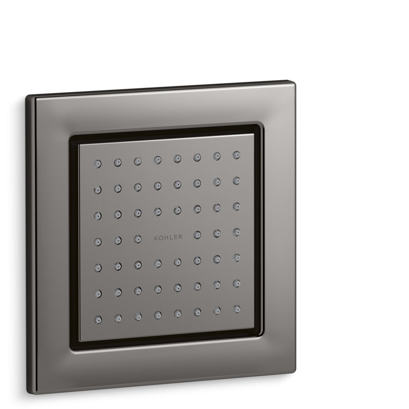 WaterTile Square Adjustable Body Spray, Vibrant Titanium