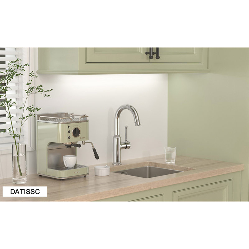 Single Handle Kitchen Bar Faucet, Silver