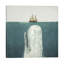 White Whale Square by Terry Fan - Wrapped Canvas Print-49966962