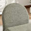 Fauteuil d'appoint avec repose-pieds Modern Chenille-700148718