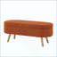 Banc de rangement avec repose-pieds ovale Luxury-1286283310