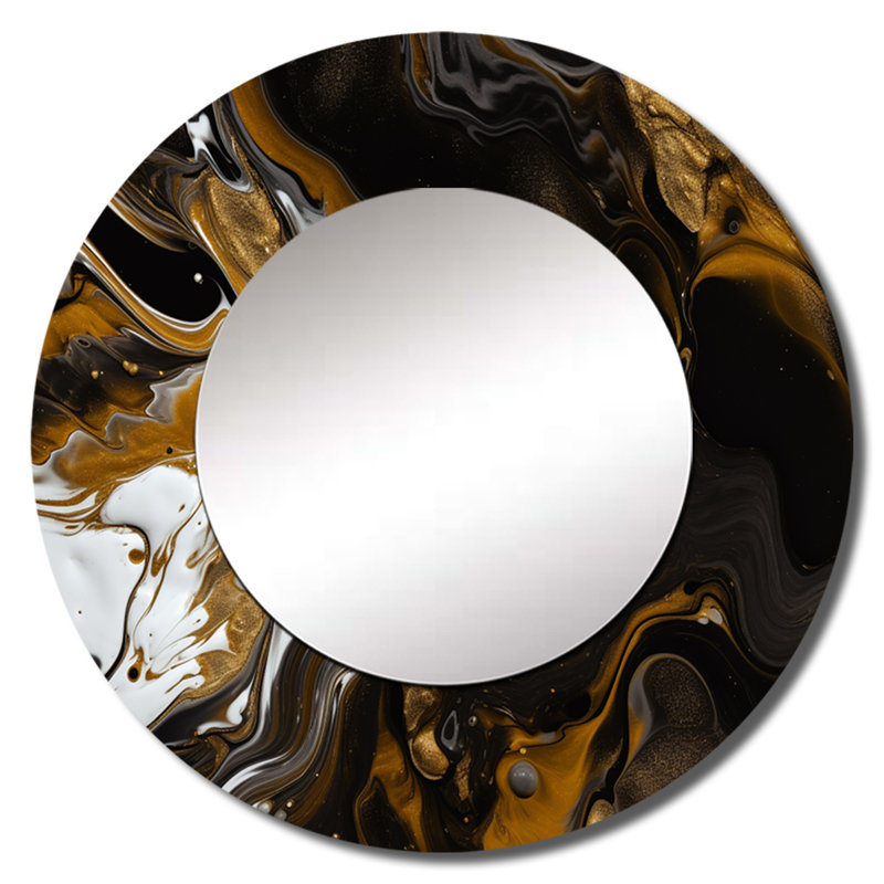 Miroir mural Padme Padme, 29 po x 29 po
