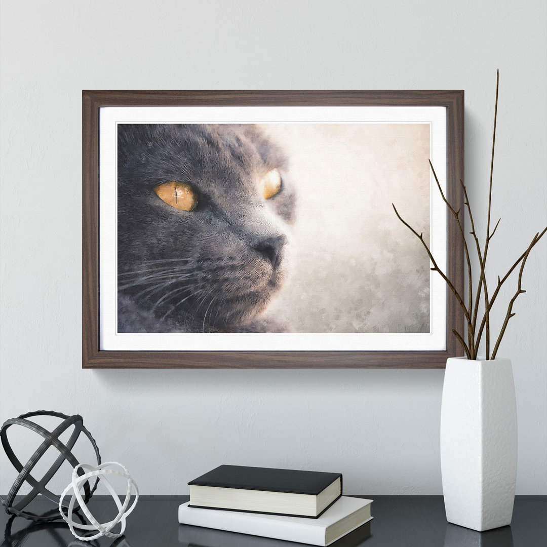British Shorthair Cat Vol.2 - Picture Frame Painting