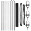 Welded Wire Fence With 7 Posts Steel-94017009-94018048