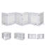Free Standing Pet Gate With Door-235390491
