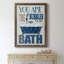 «Bubble Bath», art textuel sur toile-1581097763-1581097759