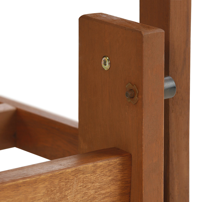 Arianna Rubberwood Outdoor Glider
