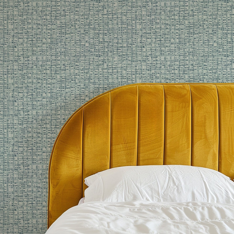 Papier peint Atomic Weave - bleu gris