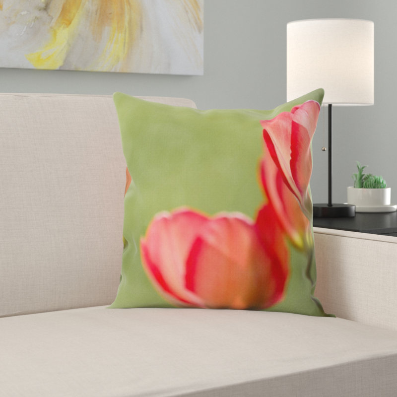 Coussin de tulipes