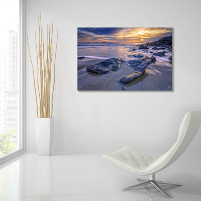 Art mural en verre «Duvecove» par Rick Berk