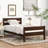 Bed With Headboard And Footboard,Rubber Wood Bed-2146521071