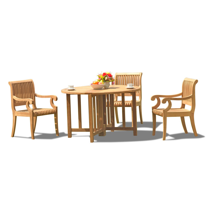 Massenburg 48'' Round Outdoor Dining Set