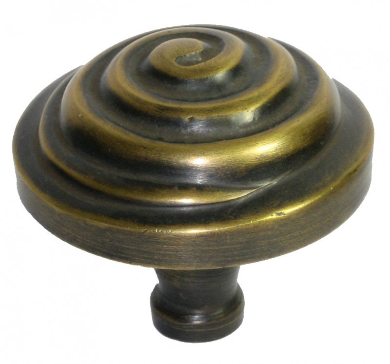 Oversized Diameter Mushroom Knob, 2" H x 2" W x 1.88" D