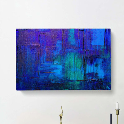Abstract Art Painting Vol.216 by S.Johnson - Wrapped Canvas Painting