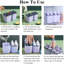 Moules à glaçons, moules à glaçons 8 pièces, moules à crème glacée réutilisables pour enfants, moules à glaçons faits maison de nombreuses formes, machine à glaçons, sans BPA (8 cavités - mauve)