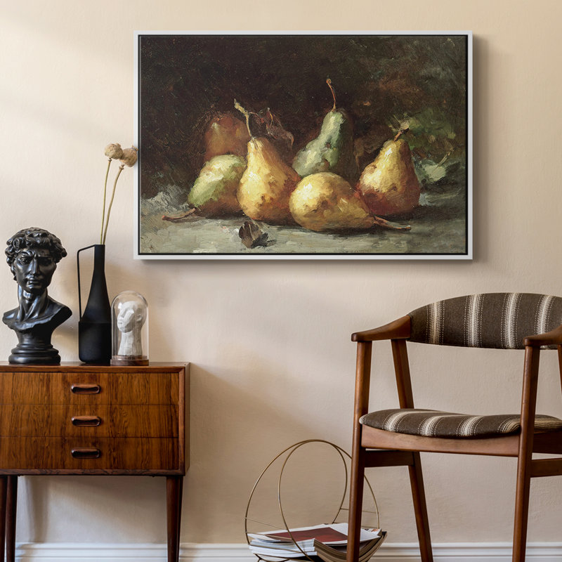 «Vintage Botanical - LXVII», reproduction sur toile flottante, White, H 41 po x l 27 po