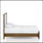 Queen Upholstered Bed In Walnut