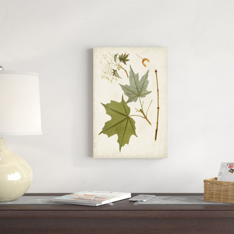 Feuilles antiques VII, H 18 po x l 12 po x P 1,25 po