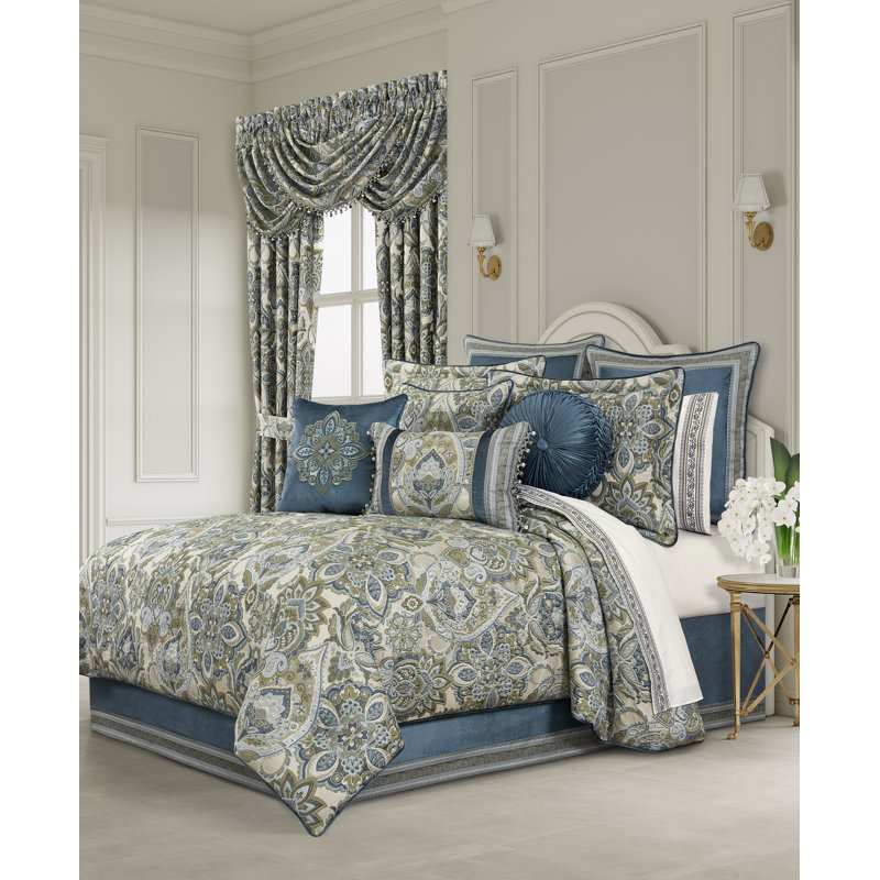 Avellino Queen 4Pc. Comforter Set, Queen Comforter + 3 Additional Pieces
