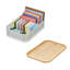 Oloran Recycled Plastic Bin with Bamboo Lid-79030723