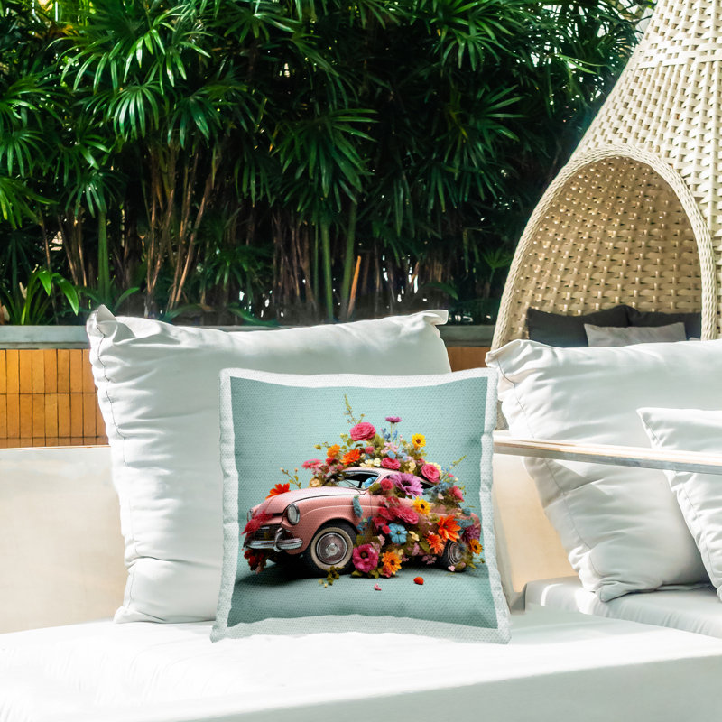 Coussin intérieur/extérieur Floral