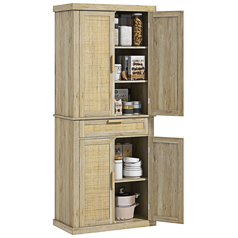Freestanding Tall Pantry Cabinet