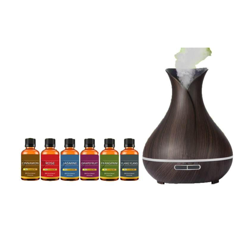 Diffuseur d'aromathérapie Aliet, Brun foncé