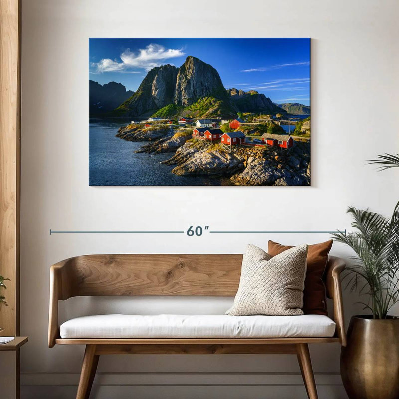 Nicci, Norvège, paysage, H 30 po x l 45 po
