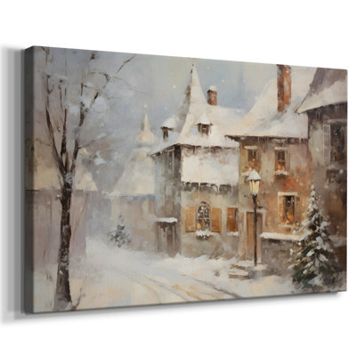 Paysages rétro-CLV - Cavas enveloppés de galerie