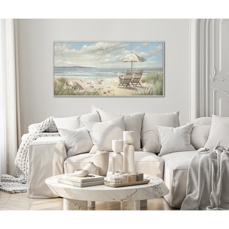 Art mural sur toile Beachside Serenity